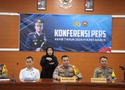 Polres Maros Gelar Konferensi Pers Akhir Tahun, Kapolres Paparkan Capaian Tahun 2024