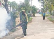 Babinsa Koramil 2302/Bojonegara, Puan Ter Melaksanakan Foging