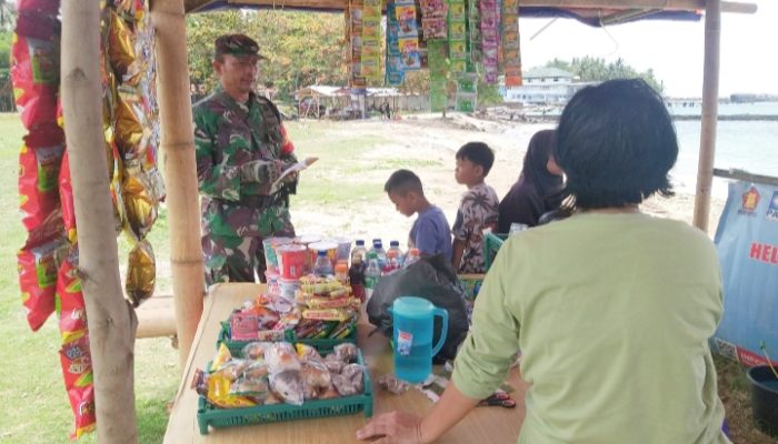 Babinsa Koramil 2304/Anyar Puan Ter Pendataan Jumlah UMKM