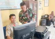 Babinsa Koramil 2306/Mancak, Puan Ter Pendataan Jumlah Sekolahan