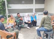 Babinsa Koramil 2304/Anyar, Komsos Membahas Tentang Kebersihan Lingkungan