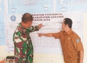 Babinsa Koramil 2306/Mancak, Puan Ter Pendataan Jumlah Penduduk