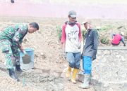Babinsa Koramil 2307/Ciwandan, Karbak Pembangunan Rumah Warga