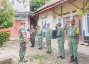 Babinsa Koramil 2303/Pulomerak, Bintahwil Memberikan Pelatihan Latihan Baris Berbaris dan Disiplin