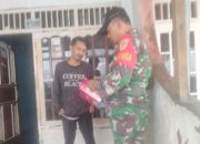 Babinsa Koramil 2307/Ciwandan, Puan Ter Pendataan Jumlah Kontrakan