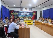 Polres Maros Gelar Anev Bulanan Siskamtibmas, Kapolres Maros Instruksikan Polsek Jajaran Tingkatkan Pelayanan