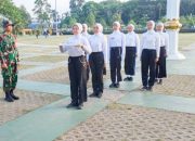 Babinsa Koramil 2301/Cilegon, Bintahwil Pelatihan Baris Berbaris