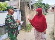 Babinsa Koramil 2304/Anyar Puan Ter Pendataan Jumlah Warga Belum Memiliki BPJS