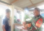 Babinsa Koramil 2305/Cinangka, Puan Ter Pendataan Bantuan Sosial