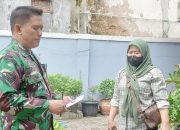 Babinsa Koramil 2305/Cinangka, Puan Ter Pendataan Rumah Kontrakan