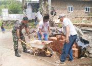 Babinsa Koramil 2307/Ciwandan, Karbak Pembangunan Rumah Warga