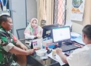 Babinsa Koramil 2307/Ciwandan, Puan Ter Pendataan Jumlah Stunting