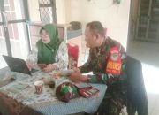 Babinsa Koramil 2302/Bojonegara, Puan Ter Membahas Jumlah Penduduk