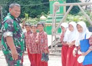 Babinsa Koramil 2307/Ciwandan, Bintahwil Memberikan Materi