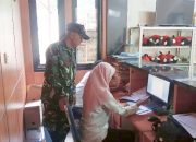 Babinsa Koramil 2303/Pulomerak, Komsos Membahas Bantuan Sosial