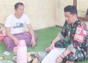 Babinsa Koramil 2305/Cinangka, Puan Ter Pendataan Bantuan Sosial