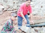 Babinsa Koramil 2303/Pulomerak, Karbak Pembuatan Jalan