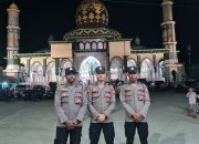Ratusan Personel Diturunkan Polres Maros Guna Pengamanan Sholat Tarwih Selama Romadhan
