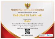 Kabupaten Takalar Raih Penghargaan Kategori Baik Atas Penilaian Kinerja PTSP dan PPB Pemerintah Daerah Tahun 2024 