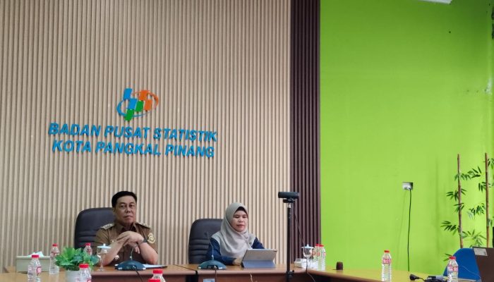 BPS Catat Kota Pangkalpinang Alami Deflasi y-on-y 0,24 Persen pada Januari 2025