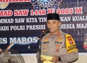 Polres Maros Gelar Kegiatan Peringatan Isra’ Mikraj Nabi Muhammad