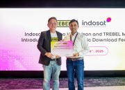 Indosat Ooredoo Hutchison dan TREBEL Music Hadirkan Fitur Download Musik Berbasis AI