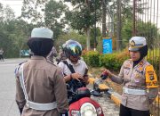 Ops Keselamatan Menumbing 2025,Bersama Propam, Satlantas Polres Bangka Barat Razia Kendaraan Anggota