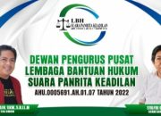 LBH Suara Panrita Keadilan Telah Terbentuk di 18 Provinsi dan Kabupaten Kota di Indonesia