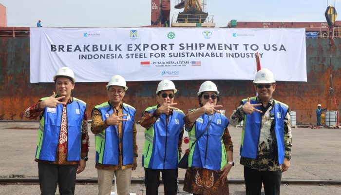 Krakatau Steel Melakukan Expor Produk CRC ke Amerika