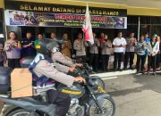 Polres Maros Kolaborasi Dengan Organisasi Mahasiswa Dan Kepemudaan Gelar Bakti Sosial Polri Presisi
