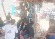 Babinsa Koramil 2307/Ciwandan, Komsos Membahas Kegiatan Gotong Royong