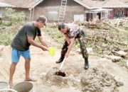Babinsa Koramil 2307/Ciwandan, Karbak Pembangunan Rumah Warga
