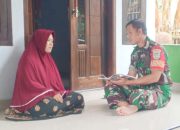 Babinsa Koramil 2306/Mancak, Puan Ter Pendataan Balita