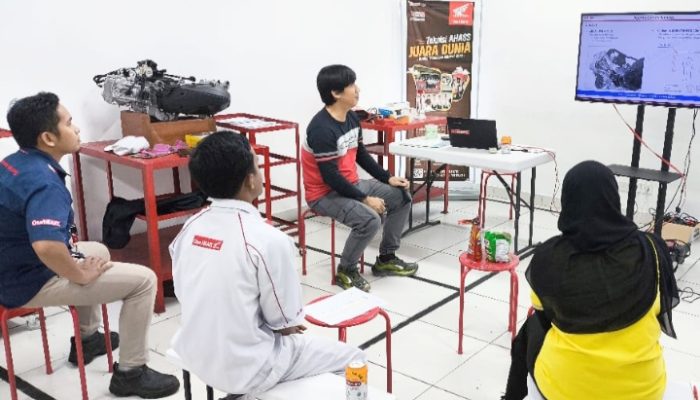 Jelang Kontes Festival Vokasi Satu Hati Tingkat Nasional 2025, Honda babel Beri Pembekalan Penuh ke Guru dan Siswa Terpilih