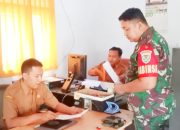 Babinsa Koramil 2302/Bojonegara, Puan Ter Pendataan Angka Kelahiran