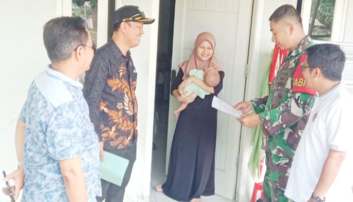 Babinsa Koramil 2303/Pulomerak, Puan Ter Pendataan Pendatang Baru
