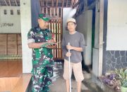 Babinsa Koramil 2305/Cinangka, Puan Ter Pendataan Bantuan Sosial