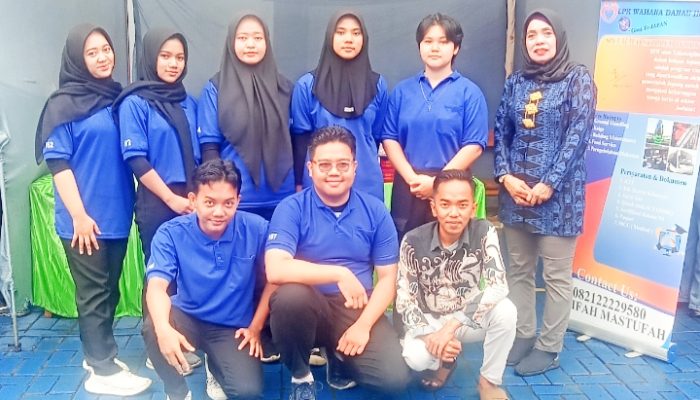 LPK Wahana Danau Indah Buka Standa Job Fair SMKS YP 17 Kota Cilegon : Lembaga Mempersiapkan Bekerja Keluar Negeri