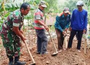Babinsa Koramil 2307/Ciwandan, Karbak Pembangunan Jalan