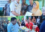 Jelang Idul Fitri 1446 H, Wakil Bupati Takalar Pantau Pasar Murah di Desa Banyuanyara 