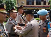 Polres Maros Gelar Upacara Serah Terima Jabatan Wakapolres Dan Dua Kapolsek