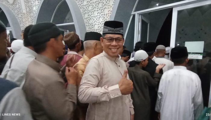 Syaikh Abdurrahman Al-Ausy Safari Ramadhan di Masjid Agung Kubah Timah