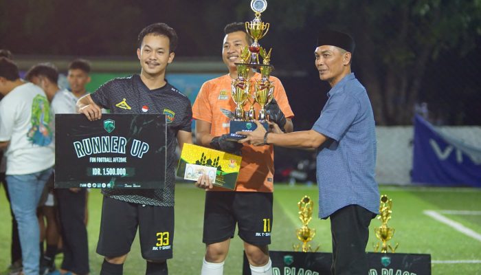 Bupati Jeneponto H. Paris Yasir Resmi Tutup Fun Football IKA SMANSA Jeneponto