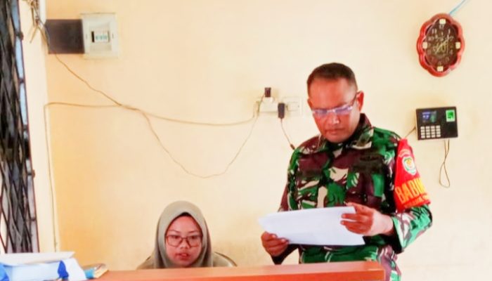 Babinsa Koramil 2302/Bojonegara, Puan Ter Mendata Angka Kematian