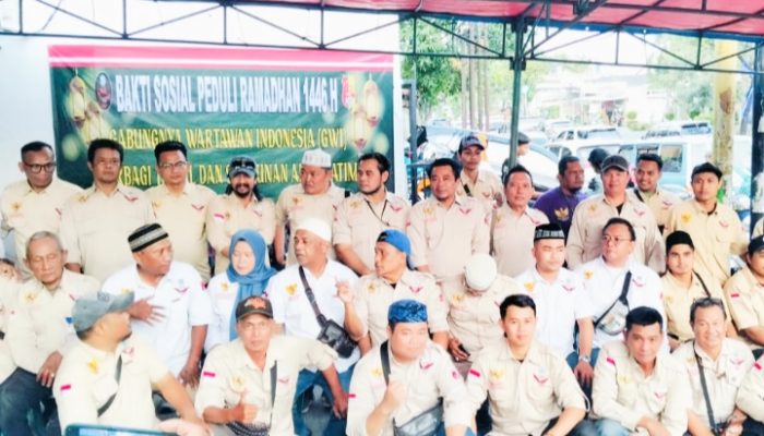 GWI SE Banten Membagikan Seribu Paket Takjil Dan 60 Paket Bantuan Anak Yatim