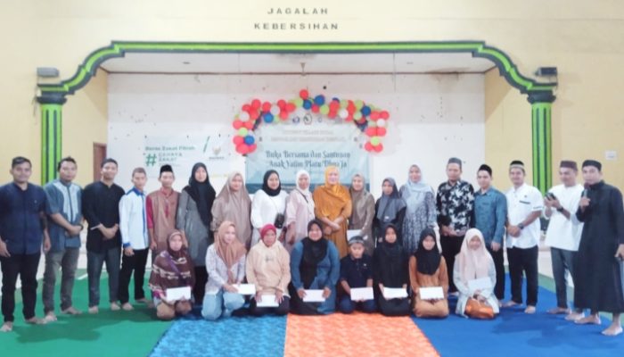 Baznas dan IPSM Santuni 100 Anak Yatim di Kelapa