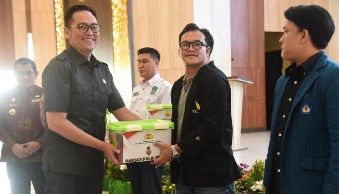 Naldi Rinara S Waka IV DPRD Lampung Hadiri Bakti Sosial Baksos Polri Presisi