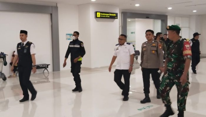 Polisi Tingkatkan Patroli di Bandara Sultan Hasanuddin Jelang Puncak Arus Mudik Lebaran