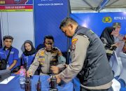 Operasi Ketupat 2025, Patroli Kesehatan Polres Maros Keliling Pos Pengamanan 
