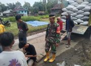 Bhabinsa Panrannuangku Dampingi Bulog Serap Gabah Petani seharga Rp6.500 per Kilo